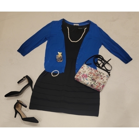 Cynthia Rowley Black Dress size large - Picture 1 of 11